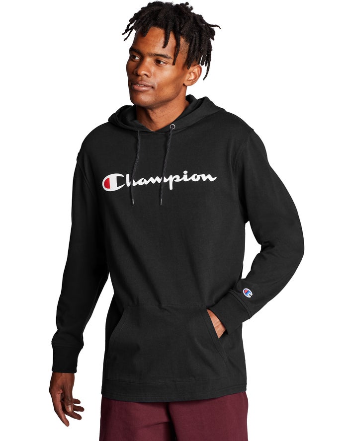 Sudadera Con Capucha Champion Hombre - Middleweight ( Negras ) 5832971-XS